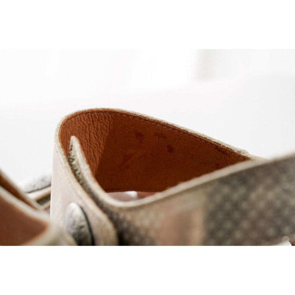Taos Carousel 2 Wedge Leather Sandals Women's Sz 11 Shoes - Picture 12 of 16